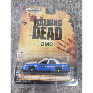 Greenlight #44730 Walking Dead Ford Crown Police Interceptor 1:64 Diecast Car